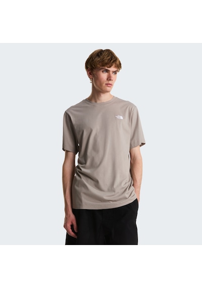 The North Face M Evolution Simple Dome Regular Short Sl Erkek T-shirt-32600 Gri