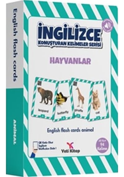 İngilizce Kelime Kartları - Hayvanlar