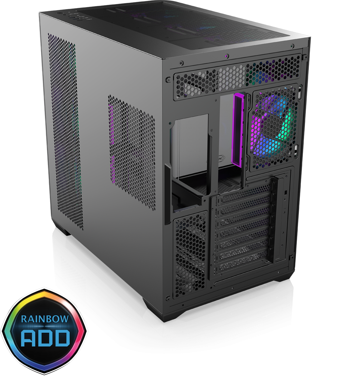 Raijintek Atreus Bt4 Black 4xargb Fanlı Type-c Showcase E-atx Bilgisayar Kasası Rj-0r20b00255