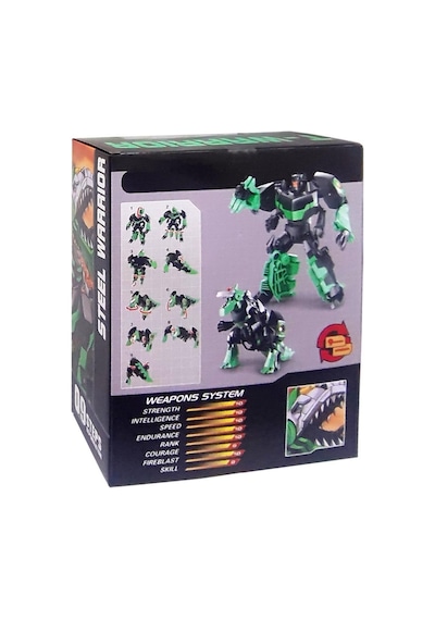 Metal Gövdeli Dönüşebilen Robot 9239 Transformers