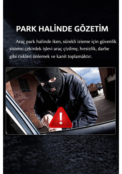 360 4 Kanal Araç İçi Kamera 1080p Full Hd Gece Görüşlü-sensörlü Park Modu