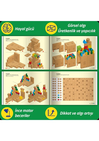 Adeda Yayınları Dikkat Güçlendirme Metal Kutu Set 11 Yaş