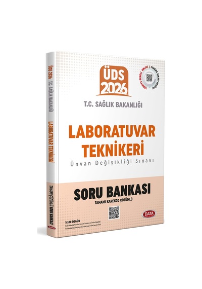 Data 2026 Gys Üds Sağlık Bakanlığı Laboratuvar Teknikeri Soru Bankası Çözümlü Görevde Yükselme Ünvan Değişikliği Data Yayınları
