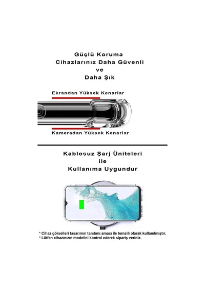 Samsung Galaxy A26 İle Uyumlu Çizgi Kedi Baskılı Şeffaf Köşe Korumalı Antişok Kılıf