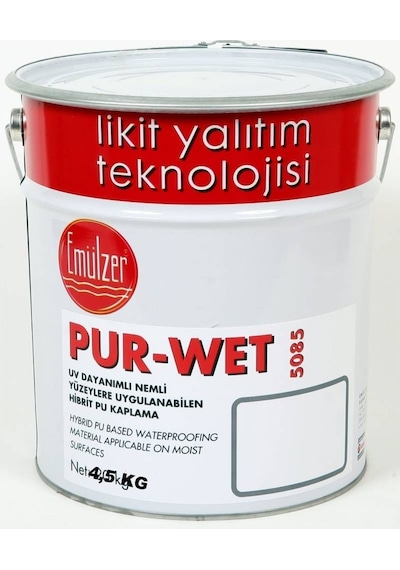 Emülzer Pur - Wet 4,5 Kg / Metal Kova