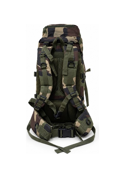 Su Geçirmez Outdoor Sırt Çantası - Dağcı Çantası - Savage Ventura 60lt- Kamuflaj Çok Renkli