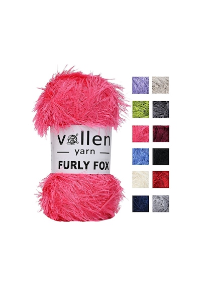 Furly Fox El Örgü Ipi Hırka Kazak Ipliği,tuylu Ip,pelus Ip,sakalli Ip,battaniye Ipi,paspas Ipi,fuşya