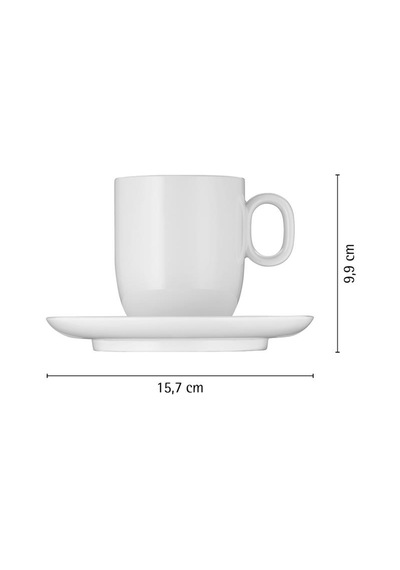 Wmf Barista Cafe Creme Bardağı 2'li Beyaz