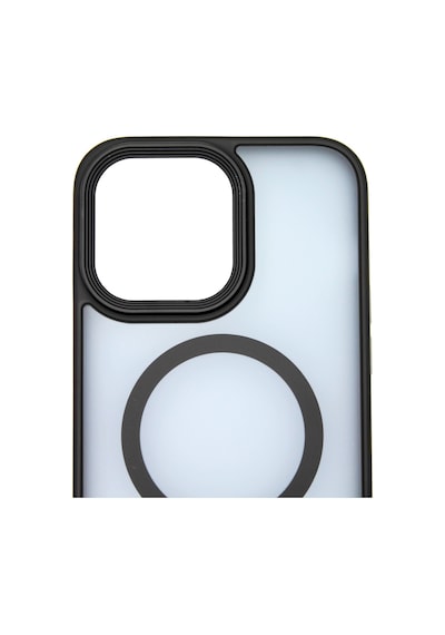 Apple Uyumlu iPhone 14 Pro Max Deep Kılıf Magsafe Şarj Destekli Kamera Korumalı Darbe Önleyici Kılıf Siyah
