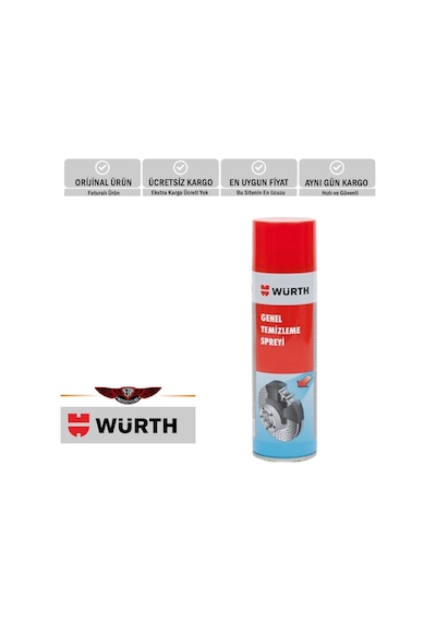 Würth Genel Temizleme Spreyi  500Ml