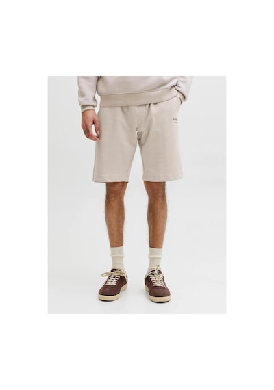 Jack & Jones Jpstgordon Archıve Sweat Şort 12288638 Bej