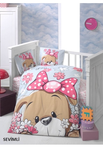 Komfort Home Bebek Uyku Seti %100 Pamuk (Yorgan Ve +2 Yastıklı) (425387429)