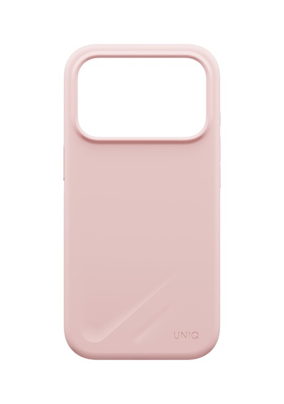 Apple iPhone Uyumlu 18 Pro Max Kılıf Sıvı Silikon Lino 2.5 Metreden Düşmeye Dayanıklı Soft Yumuşak Magsafe Kapak Pembe