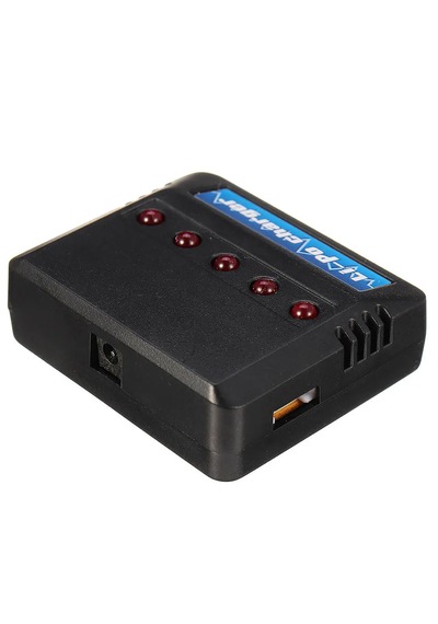 3.7 Volt 1s Usb 5in1 Lityum Polimer Li-po Pil Batarya Şarj Aleti