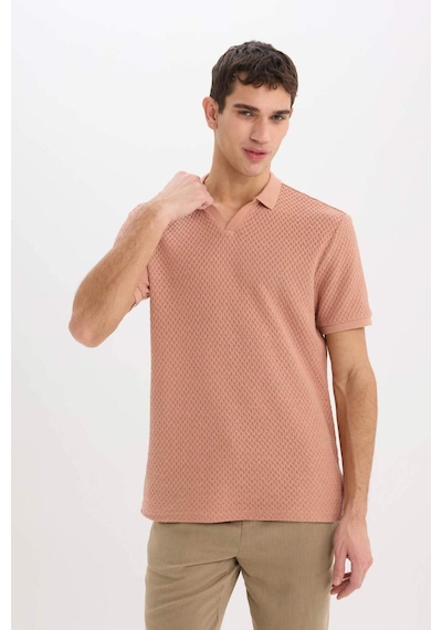 DeFacto Regular Fit Polo Yaka Kısa Kollu Tişört E1215AX25SMBN300