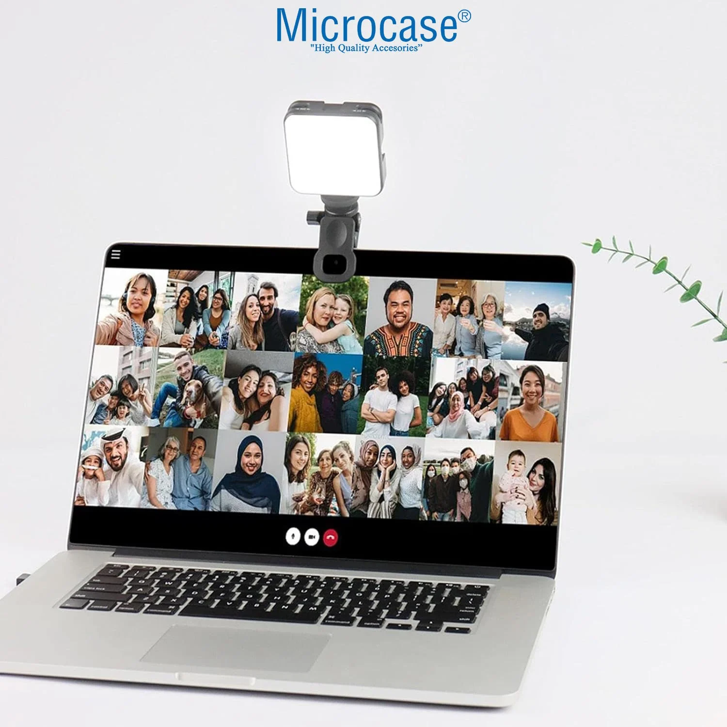 Microcase Şarjlı Çok Fonksiyonlu Ayarlanabilir Ürün Çekim Işığı Rgb Softbox Fotoğraf Stüdyo Aydınlatması Cep Ledi Al4256