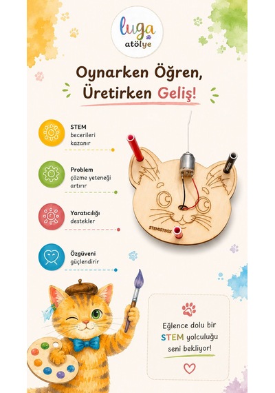Stemist Box: Ressam Kedi