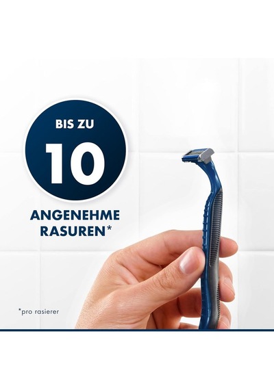 Gillette Blue3 Smooth Kullan At Tıraş Bıçağı 6 Adet, 3 Bıçaklı Erkek Tıraş Bıçağı