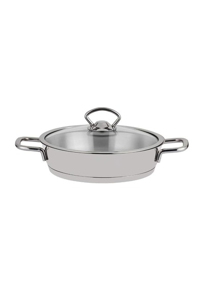 Silver 6 Parça Paslanmaz Çelik Sahan Seti 16-18-20 Cm Diğer