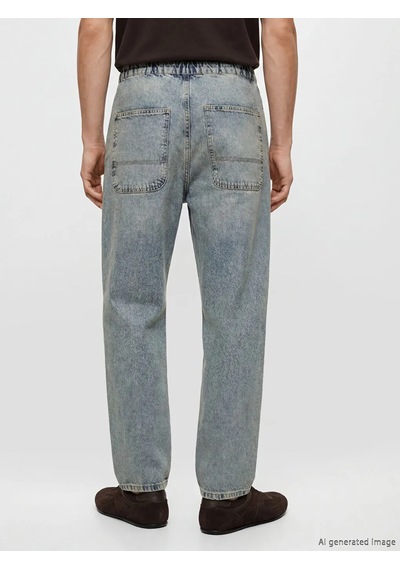 Lc Waikiki İndigo Balloon Fit Erkek Jean Pantolon Indigo