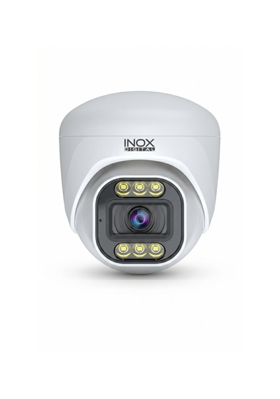 Inox-x205 4mp Ip Warm Led'li Dome Güvenlik Kamerası - 7/24 Tam Renkli Gece Görüşlü Akıllı Ağ Kamerası
