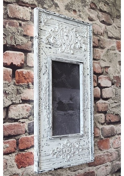 Neiwel Vintage Baus Resim Ve Ayna Çerçevesi Beyaz