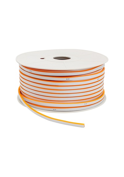 Powermaster Neon Led Şerit Oranj Turuncu 12 Volt 100 Metre 5.6 12.10mm