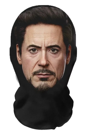 Iron Man 3 Boyutlu Nefes Alabilen Ünlü Maskesi