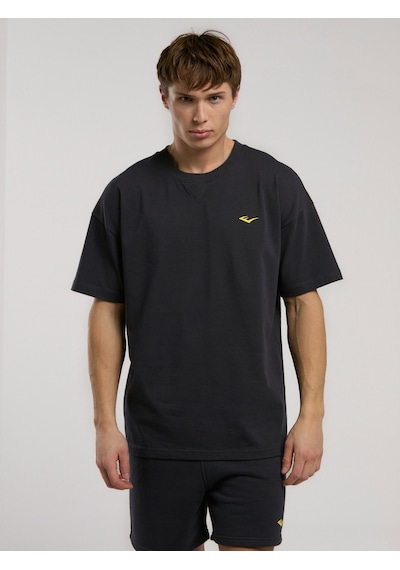 Everlast Ever Classics Oversize Arkası Baskılı Füme Erkek Tişört Füme