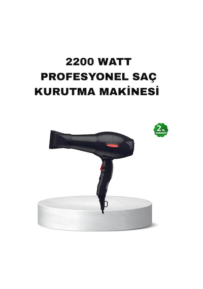 Profesyonel Saç Kurutma Makinesi Ac Motor Soğuk Üfleme 2 Hız Ka