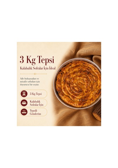 Kıymalı Patatesli Boşnak Böreği Tepsi - 802871910
