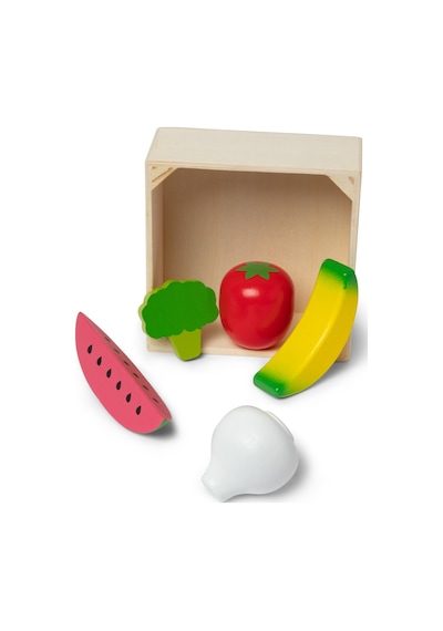 Melissa And Doug Ahşap Gıdalarımız - Meyve Ve Sebzeler