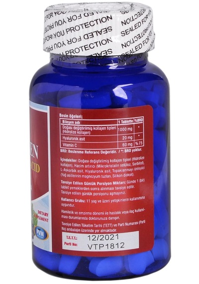 Vitapol Collagen Hyaluronic Acid Vitamin C 2x100 Tablet