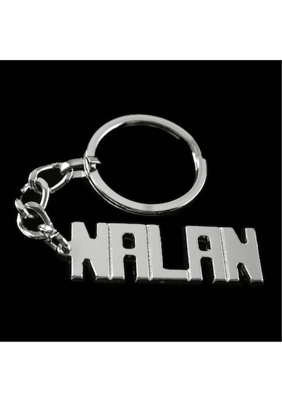 Ilkeshop Nalan İsimli Anahtarlık- Çok Renkli