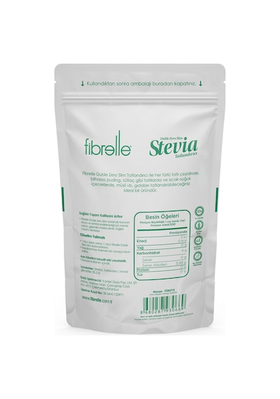 Fibrelle Double Zero Slim Sweetener 400g Keto / Ketojenik / Vegan