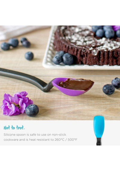Mini Supoon Silikon Kaşık, Sarı