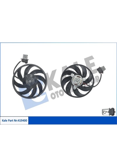 Kale Klıma Fan Motoru Opel Corsa C Combo C 1.0-1.2-1.4 Benzınlı 1.3-1.7 Dızel 250w 294mm Klr-419400