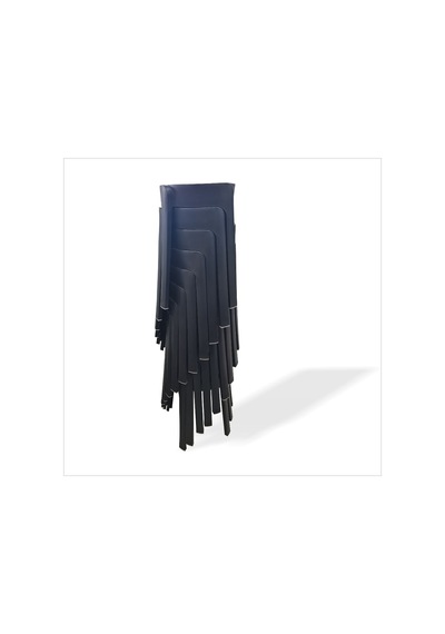 Sert Plastik Kırılmaz Hafif 45 Cm Banyo Balkon Bahçe Taburesi