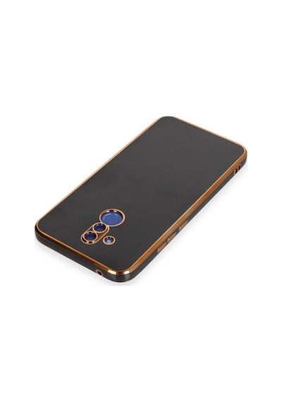Huawei Mate 20 Lite Uyumlu Kılıf Volet Silikon - Siyah