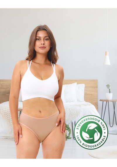 Alya Underwear Kadın Külot, Lyocell Kumaş Külot, Ter Emici Rahat Ve Dayanıklı Kadın İç Çamaşırı, Liyosel Slip Çok Renkli P02