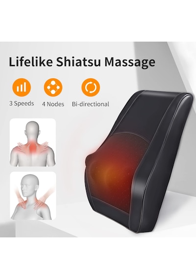 Boriwat Isı İle Boyun Masajı, Shiatsu Masajı 3d Yoğurma Sırt Masajı, Boyun İçin Masaj Yastığı, Omuz Sırt Ağrısı, Kadın Erkek Baba Anne İçin Hediyeler Boriwat Isı İle Boyun Masajı, Shiatsu Masajı 3d Yoğurma Sırt Masajı, Boyun İçin Masaj Yastığı, Omuz Sırt Ağrısı, Kadın Erkek Baba Anne İçin Hediyeler