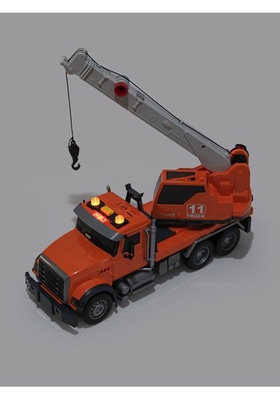 Let's Be Child Drive Sesli Ve Işıklı Vinç - Standart Çok Renkli