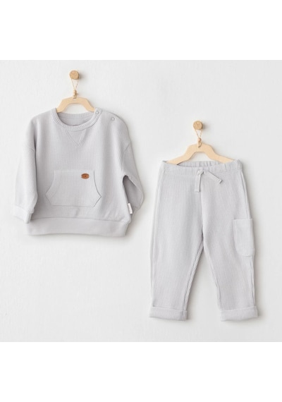 Melonika Mummy S Snuggle Saurus 2'li Takım Grey Çok Renkli