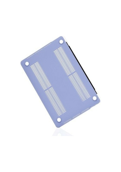 Arabulalaca Apple Uyumlu MacBook Air 13 A1932 Mat Doku Hardcase Kılıf Gök Mavi