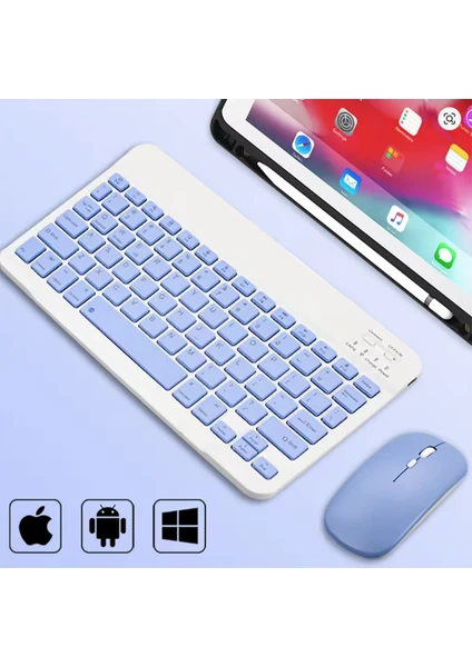 Honor Pad X9a 11.5 İnç 2025 Uyumlu Standlı Kılıf Dokunmatik Kalem Ve Klavye Set Arka Kapak