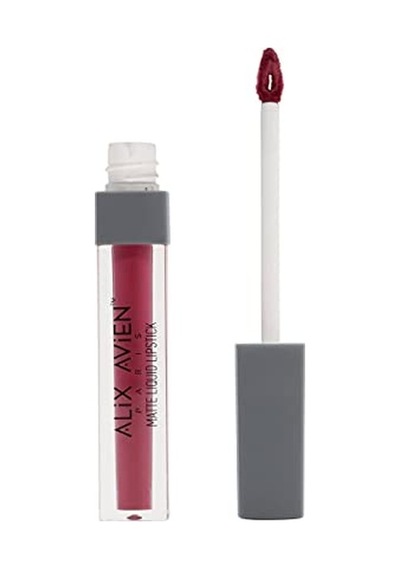 Uzun Süre Kalıcı Kadifemsi Kuruma Yapmayan Mat Likit Ruj - Matte Liquid Lipstick 515 Royal Cranberry Çok Renkli