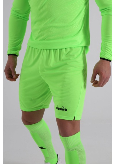Diadora Elite Futbol Kaleci Forma Şortu Neon Yeşil