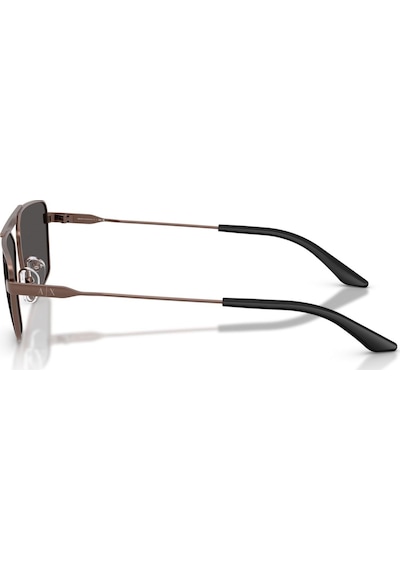 Armani Exchange Aex 2059s 610687 56 Unisex Geometrik Bronz Metal Güneş Gözlüğü Bronz