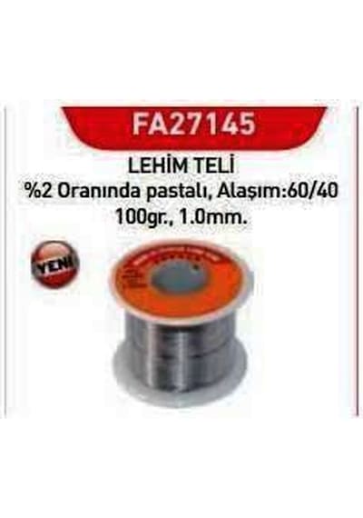 Acaroglu Fastbond 27145 Lehim Teli 1 Mm 100 Gr