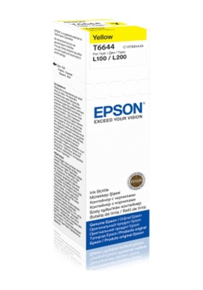 Epson T6644 Sarı Ink Container 70ml Diğer